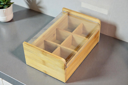 Bambu plastic bag Çay Saklama Kabı