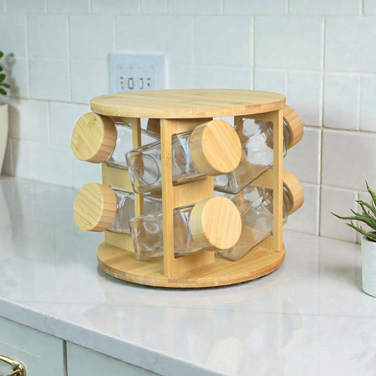 Bambu 8'Li Cam Baharatlık