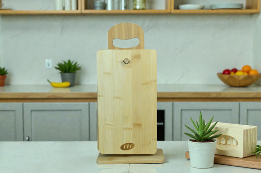 Bambu 4Lü Standlı Kesim Panosu