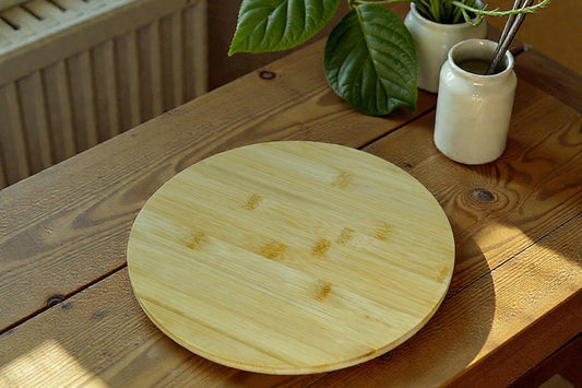 25 Cm Bambu Dönerli Pizza Ve Sunumluk