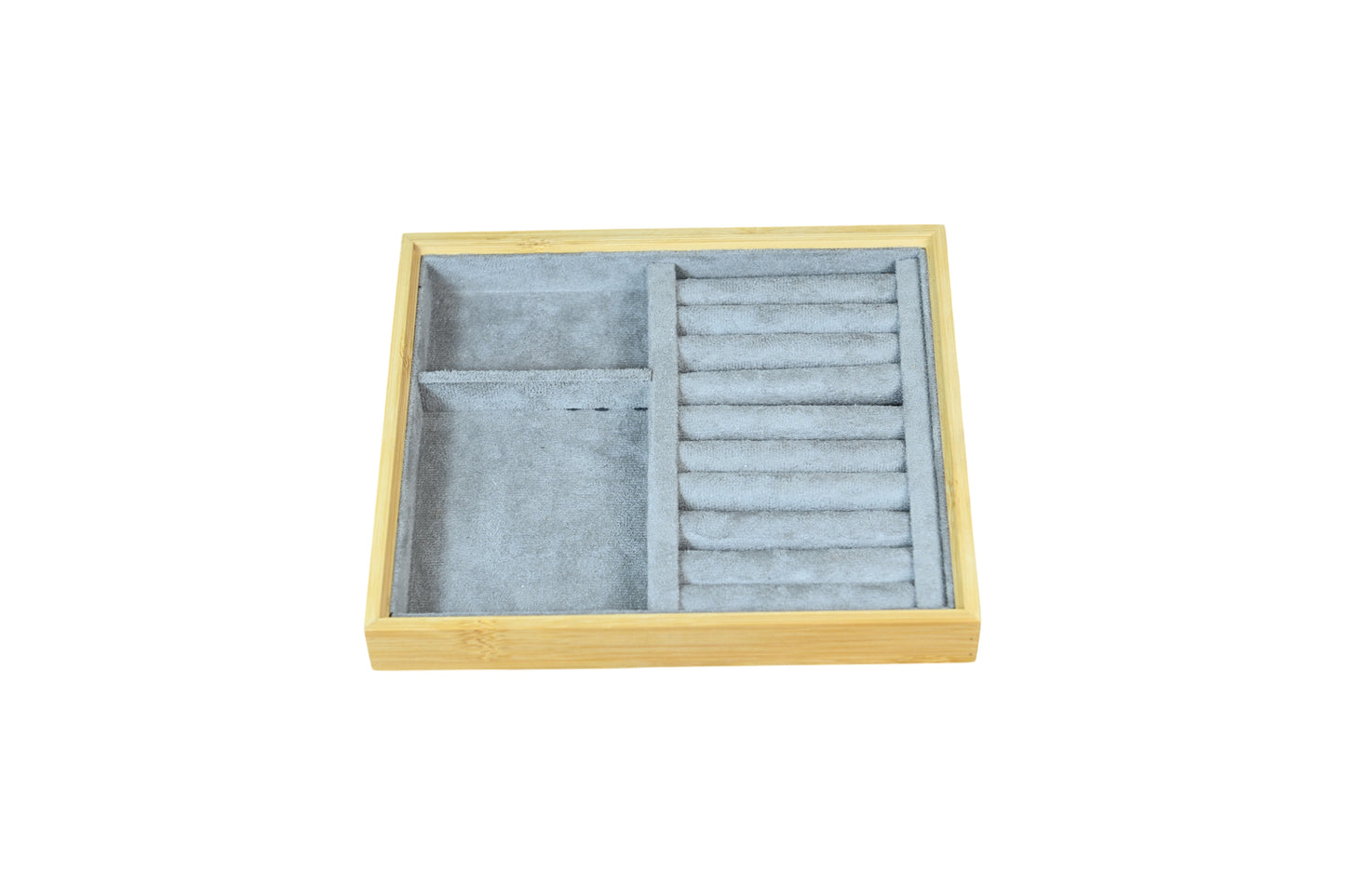 Bambu Kadife Mücevher Organizeri