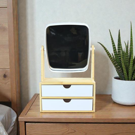 Bambu 2 Çekmeceli Ayna