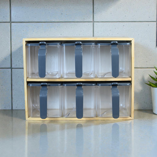 Bambu 6'lı Baharatlık